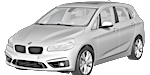 BMW F45 B1413 Fault Code
